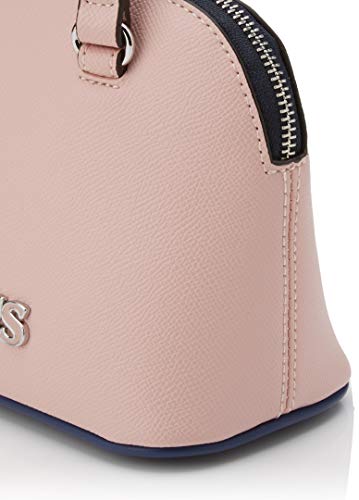 TOUS Bowling Mini New Essence, Bolso bolera para Mujer, Multicolor (Nude/Marino 995900794), 19x14.5x10 cm (W x H x L)