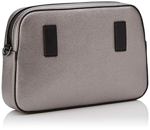 TOUS New Essence, Bolso bandolera para Mujer, Multicolor (Gun/Negro 995900791), 23x15x5 cm (W x H x L)