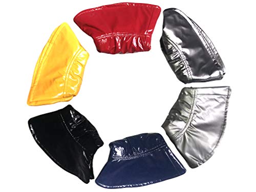 TOUTACOO, Sombrero para la Lluvia, Pamela para Mujer en Vinilo Rojo