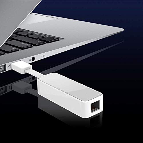 Tp-Link USB 3.0 A Gigabit Ethernet, Ue300 A Rj45 Ethernet Adaptador Tarjeta de Red Externa 1000Mbps para Chrome Os, Xiaomi Mi Box 3, Mi Box S, Macbook, Raspberry Pi, PC O Portátiles, Blanco