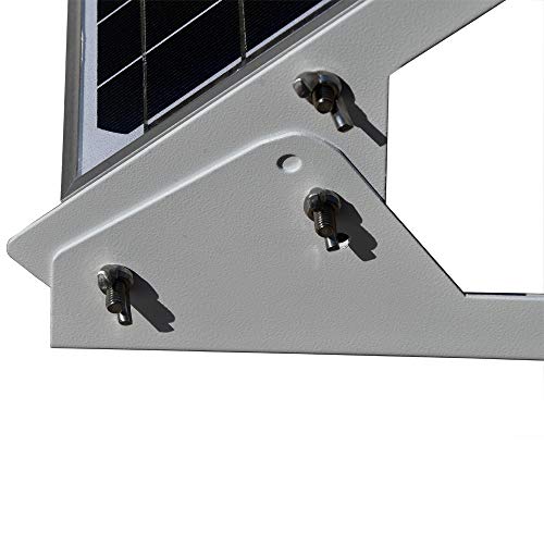 TP-solar Kit de panel solar de 30 W y 12 V, cargador de batería, controlador de carga solar a prueba de agua de 10 A, soporte de bastidor inclinable de montaje ajustable para coche