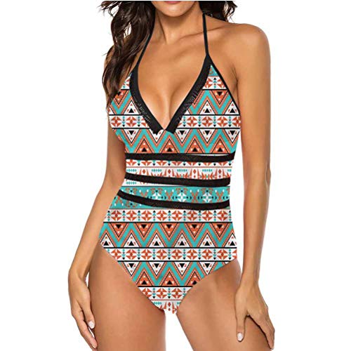 Traje de baño sexy Sunrise Forest Nueva Zelanda ideal para viaje a Hawaii Multi 11 S