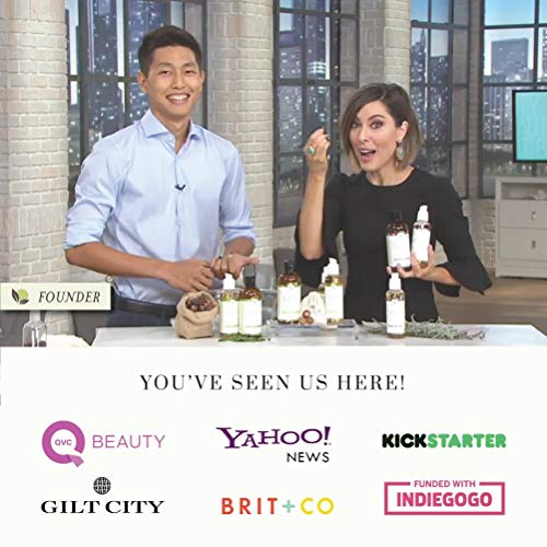 Tree To Tub Champú clarificante para pieles sensibles por Ph 5.5 equilibrado e hipoalergénico para todo tipo de cabello con jabón orgánico de aceite de argán (8.5 oz)