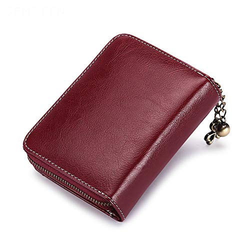 Trend Wallet Mujer Mujer Cartera Billetera Corta Monedero de Calidad Monedero con Botón de Mujer Calidad Hardware de Flores-   Amarillo, a1