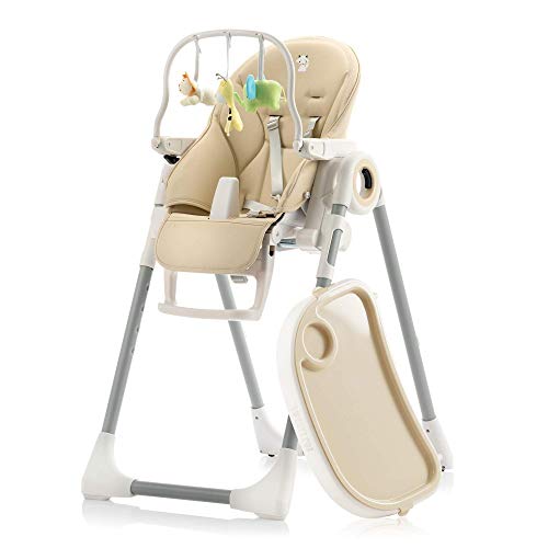 Trona para bebés regulable - Respaldo para Niño Reclinable 5 Posiciones - 7 Alturas Diferentes - Cojín Bebé Confort - 7 Alturas Diferentes - Trona para Bebe