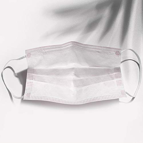 TropBox Protección 3 Capas Transpirables con Elástico para Los Oídos Pack 50 unidades TROPBOX-AT50 (S Fresa)