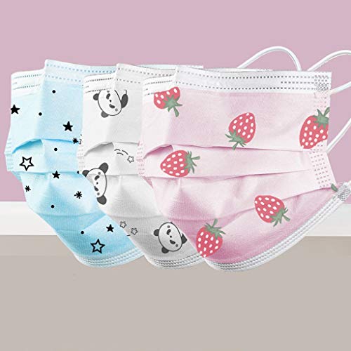 TropBox Protección 3 Capas Transpirables con Elástico para Los Oídos Pack 50 unidades TROPBOX-AT50 (S Fresa)