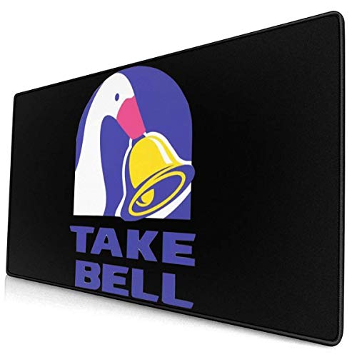 Tttyy Descuento Juego de Ganso sin título Take Bell Alfombrilla de ratón extendida de Gran tamaño, Alfombrilla de Teclado de computadora, Alfombrilla de ratón con Borde Cosido 30X80CM
