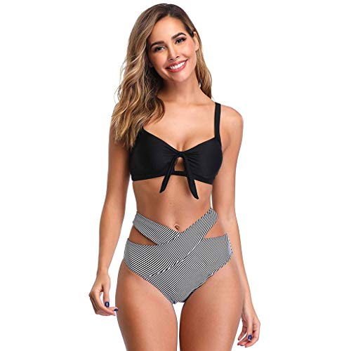 Tubo Plisado Corrugado para Mujer Conjunto de Trajes de baño Bikini de una Pieza Conjunto Ropa de Playa Trajes de baño para Mujer, Mujeres más Nuevo Bra Bikini Impreso Bohemia One Piece