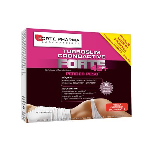 TURBOSLIM CRONOACTIVE FORTE 45+ 56 COMPRIMIDOS de Forté Pharma