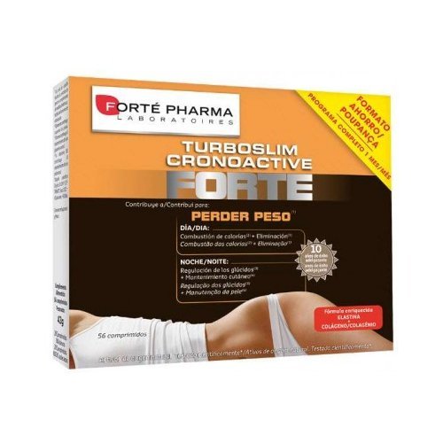 TURBOSLIM CRONOACTIVE FORTE 56 COMPRIMIDOS de Forté Pharma