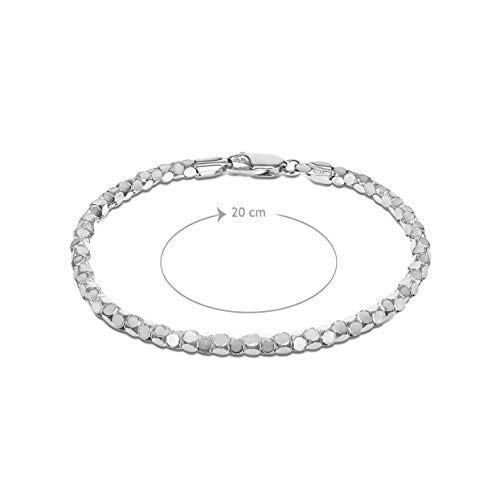 Tuscany Silver 8.22.2713 - Pulsera de plata de ley (925/1000)