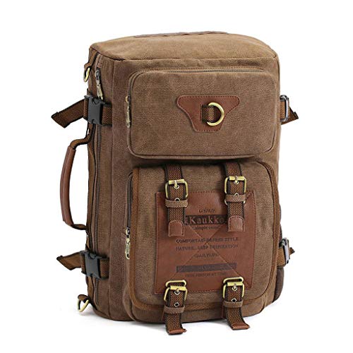 TWIFER Mochila Escolar Mochila de Senderismo Unisex Adulto Multi-Función Bolso de Lona Gran capacidad Mochilas Escolares Juveniles Chicos Chicas Casual 2019 Nuevo Mochila Viaje