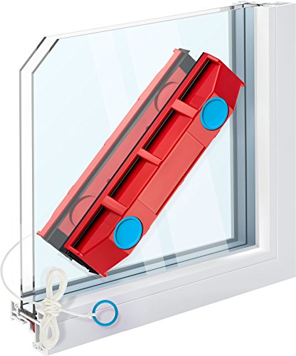 Tyroler Bright Tools The Glider D-2 - Limpiacristales Magnético para Ventanas de Vidrio Doble con un Grosor de 8-18 mm