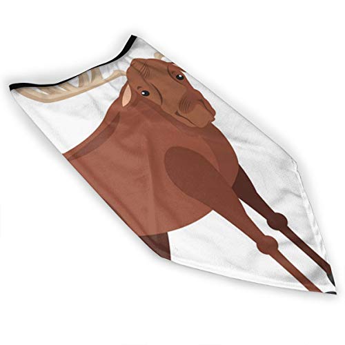 tyutrir Deer Animal iocn Mascarilla para Hombres y Mujeres Turbante al Aire Libre a Prueba de Polvo a Prueba de Viento pasamontañas Sombrero paño Deportes Protector Solar Bufanda