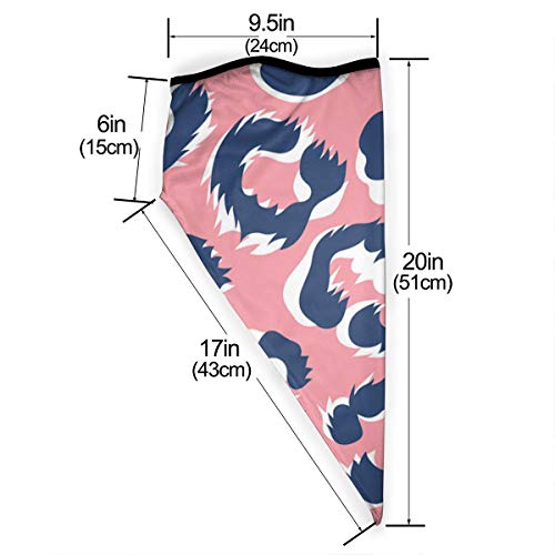 tyutrir Piel Animal Mascarilla para Hombres y Mujeres Turbante al Aire Libre a Prueba de Polvo pasamontañas a Prueba de Viento Sombrero paño Deportivo Protector Solar Bufanda