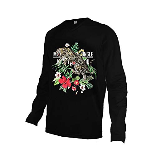 Uglyfrog Camisetas Hombre Manga Larga MTB Downhill Jersey Mountain Bike Ropa, Motocicleta Jersey Mountain Mountain Paño Grueso y Suave de Invierno Shirt ES19HSJFMZR11