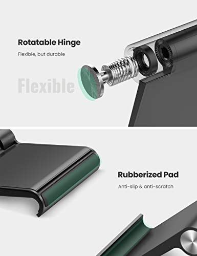 UGREEN Soporte Movil Mesa Multiángulo Soporte Smartphones Universal Ajustable para iPhone XS MAX, XR, 8, Huawei P20 Lite, Mate20Lite, Samsung Note 9, S10,Galaxy M20, Xiaomi Redmi Note 6 Pro, Mi A2