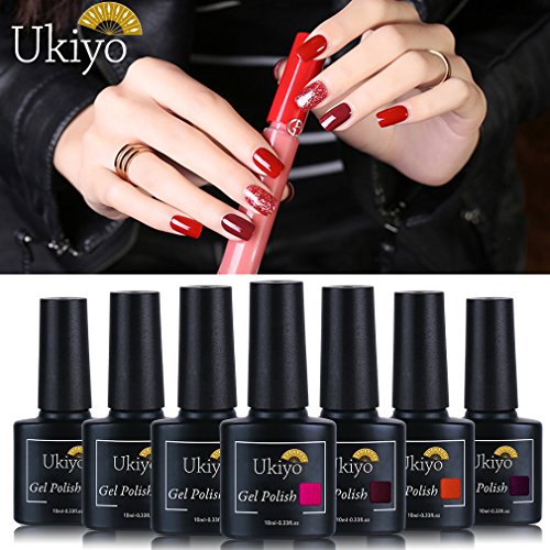 Ukiyo - Gel de esmalte para uñas UV LED de colores, serie High Gloss, 12 unidades 12PCS-2 …