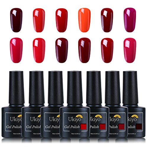 Ukiyo - Gel de esmalte para uñas UV LED de colores, serie High Gloss, 12 unidades 12PCS-2 …