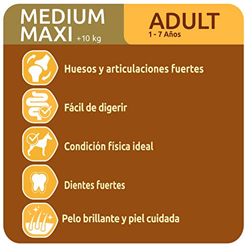 Ultima Comida para Perros Medium Maxi Adultos con Pollo, 12 kg