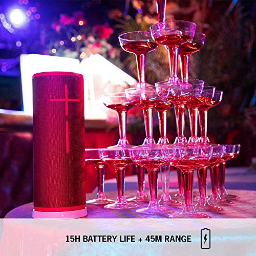 Ultimate Ears Boom 3 Altavoz Portátil Inalámbrico Bluetooth, Graves Profundos, Impermeable, Flotante, Conexión Múltiple, Batería de 15 h, color Azul