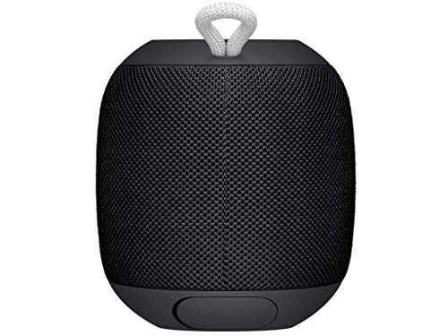 Ultimate Ears Wonderboom Altavoz Portátil Inalámbrico Bluetooth, Sonido Envolvente de 360°, Impermeable, Conexión de 2 Altavoces para Sonido Potente, Batería de 10 h, color Negro