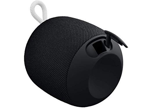 Ultimate Ears Wonderboom Altavoz Portátil Inalámbrico Bluetooth, Sonido Envolvente de 360°, Impermeable, Conexión de 2 Altavoces para Sonido Potente, Batería de 10 h, color Negro