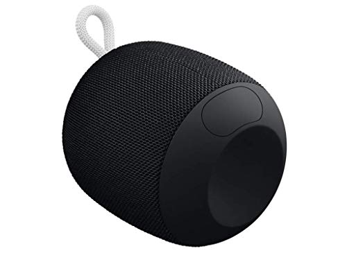 Ultimate Ears Wonderboom Altavoz Portátil Inalámbrico Bluetooth, Sonido Envolvente de 360°, Impermeable, Conexión de 2 Altavoces para Sonido Potente, Batería de 10 h, color Negro