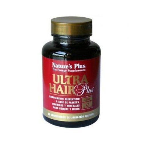 Ultra Hair Plus con Msm 60 comprimidos de Nature's Plus