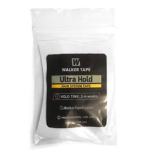 "Ultra Hold" Walker doble cara cintas pegatinas adhesivo para los hombres sistema prótesis capilares pelo cabello reemplazo toupee peluca extensión pelo contorno C(36PCS x 1 bolsa)