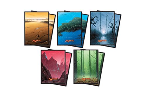 Ultra Pro Mana 5 Mountain Standard Deck Protector Sleeves for Magic 80ct, Color gebirge (E-86457)