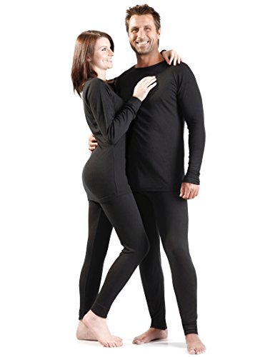 Ultrasport Thermal Underwear Set Conjunto, Hombre, Negro, L