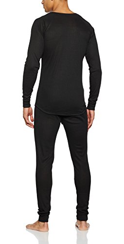 Ultrasport Thermal Underwear Set Conjunto, Hombre, Negro, L
