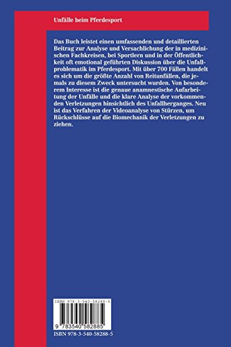 Unfälle beim Pferdesport (Hefte zur Zeitschrift "Der Unfallchirurg")