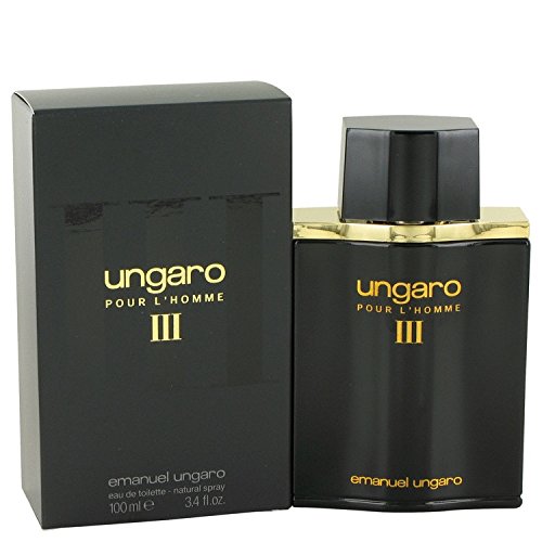 UNGARO III by Ungaro Eau De Toilette Spray (New Packaging) 3.4 oz / 100 ml (Men)