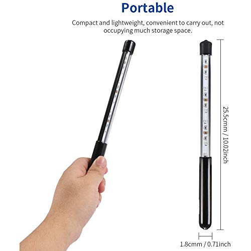 Unionon Lámpara de Esterilización UV Lámpara de Desinfección Portátil Lámpara UV UVC de alta Energía Con Puerto USB y 7 Cuentas de Lámpara Apto para Todos los Artículos que Requieren Desinfección