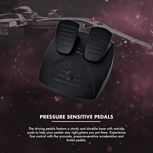 Universal volante y pedales para PC, PlayStation 3/4, PS3 / PS4 y Xbox One