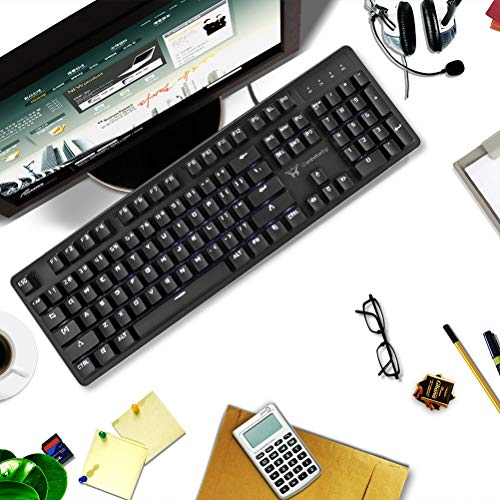 Uonlytech 1pc t30 anti-sombra 104 Cable USB robótica tecla pulsar en cinta impermeable banda LED blanco