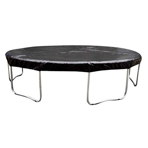 Upper Bounce Funda Protectora para Cama Elástica 305 cm Cubierta de Protección Impermeable para Trampolín Redondo para una Protección del 100% contra los Rayos UV el Viento y la Lluvia Negro