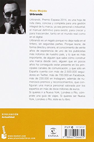 Urbrands: Construye tu marca personal como quien construye una ciudad: 2 (Divulgación)