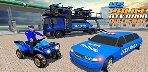 US Police ATV Quad: Transporter Game