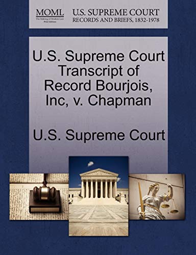 U.S. Supreme Court Transcript of Record Bourjois, Inc, v. Chapman