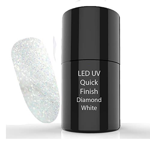 UV/LED Quick Finish Gel Diamond White 5ml