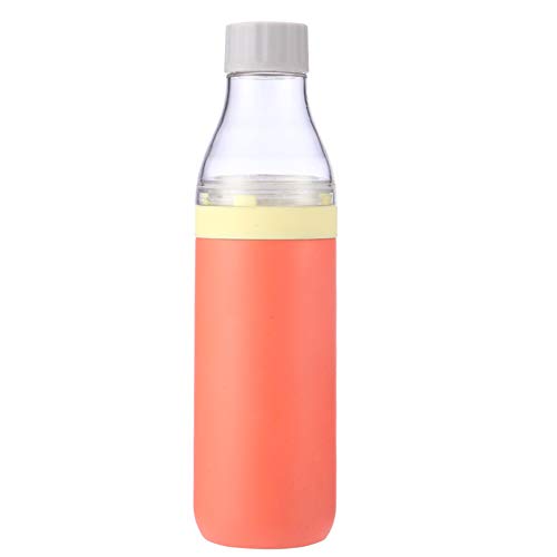 UYIDE Botella De Agua Térmica - Frasco Termo De Acero Inoxidable - Aislamiento Vacío - Botellas Termica Reutilizable Frascos Térmicos para Al Aire Libre, Yoga, Escuela, Niño,Rosado