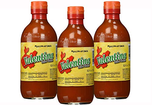 Valentina Salsa Picante Mexican Hot Sauce - 12.5 oz. (Pack of 3)