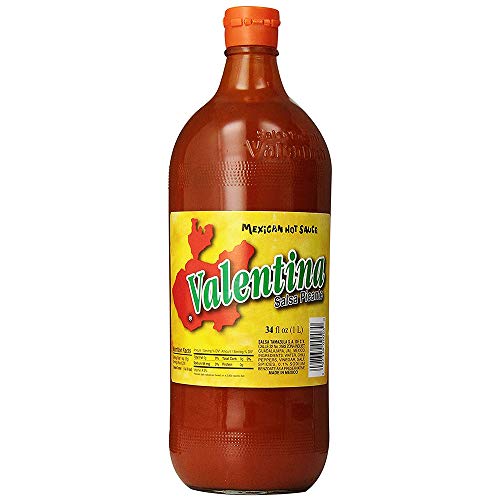 Valentina Salsa Picante Mexican Sauce, Hot, 34 Ounce