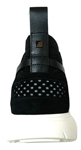 Valentino - Zapatillas de Hombre High-Top QY2S0A57 GHB 0NO, Color Negro Negro Size: 42 EU