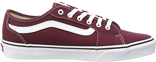 Vans Filmore Decon, Zapatillas para Hombre, Rojo (Canvas) Port Royale/White 8j7), 43 EU