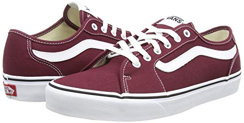 Vans Filmore Decon, Zapatillas para Hombre, Rojo (Canvas) Port Royale/White 8j7), 43 EU
